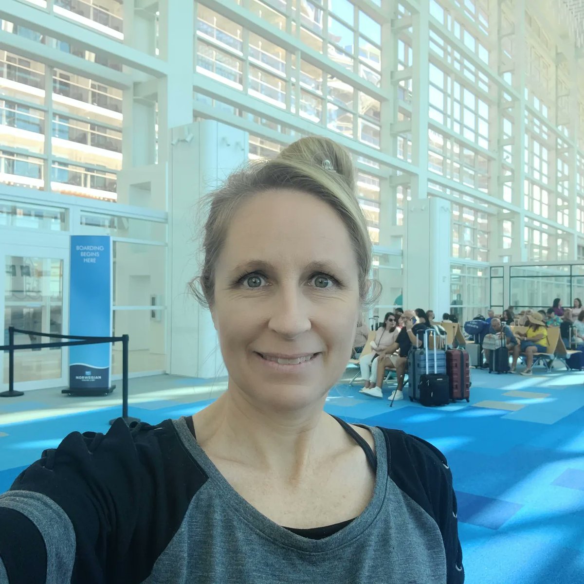 PixieAdventures's tweet photo. Getting ready to board the Norwegian Prima for the Miami inaugural sailing!
#Norwegianprima #nclpartnersfirst #cruise #pixiedustadventures https://t.co/qiK4wTeDUE