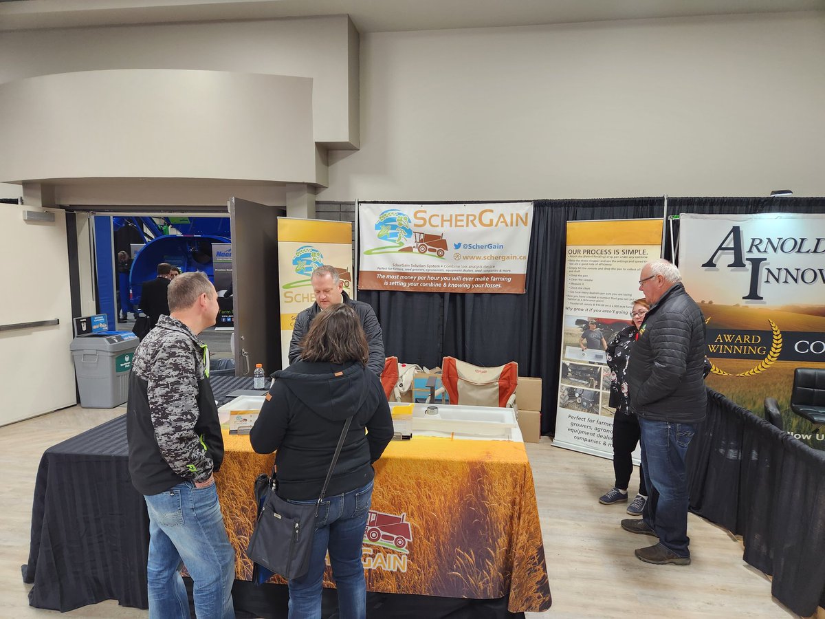 Welcome back to day 3, <a href="/agritradetoday/">Agri-Trade</a>! We are sold out of on-site drop pans but if you buy one at the show today we will ship it to you for free. 
No app, no scale, just simple grain loss measurement invented by farmers for farmers. 
#AgriTrade22 #westcdnag