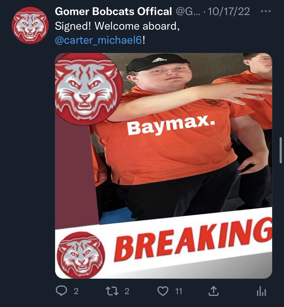 Today marks one year of Gomer Bobcats twitter. The only true way to celebrate is by looking back at some of our favorite tweets over the last year!