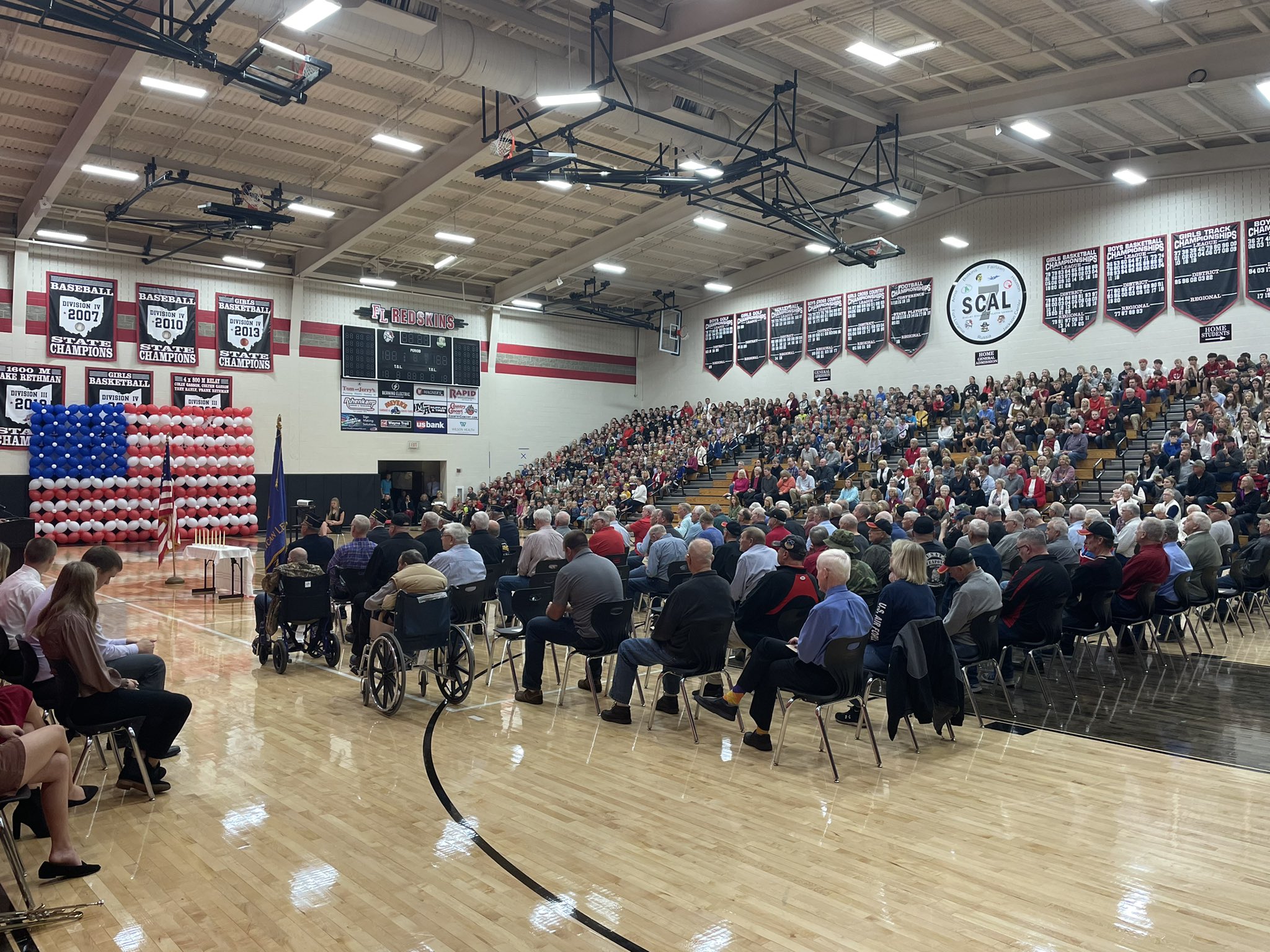 Fort Loramie Redskins on Twitter "Great to see the gym packed as we
