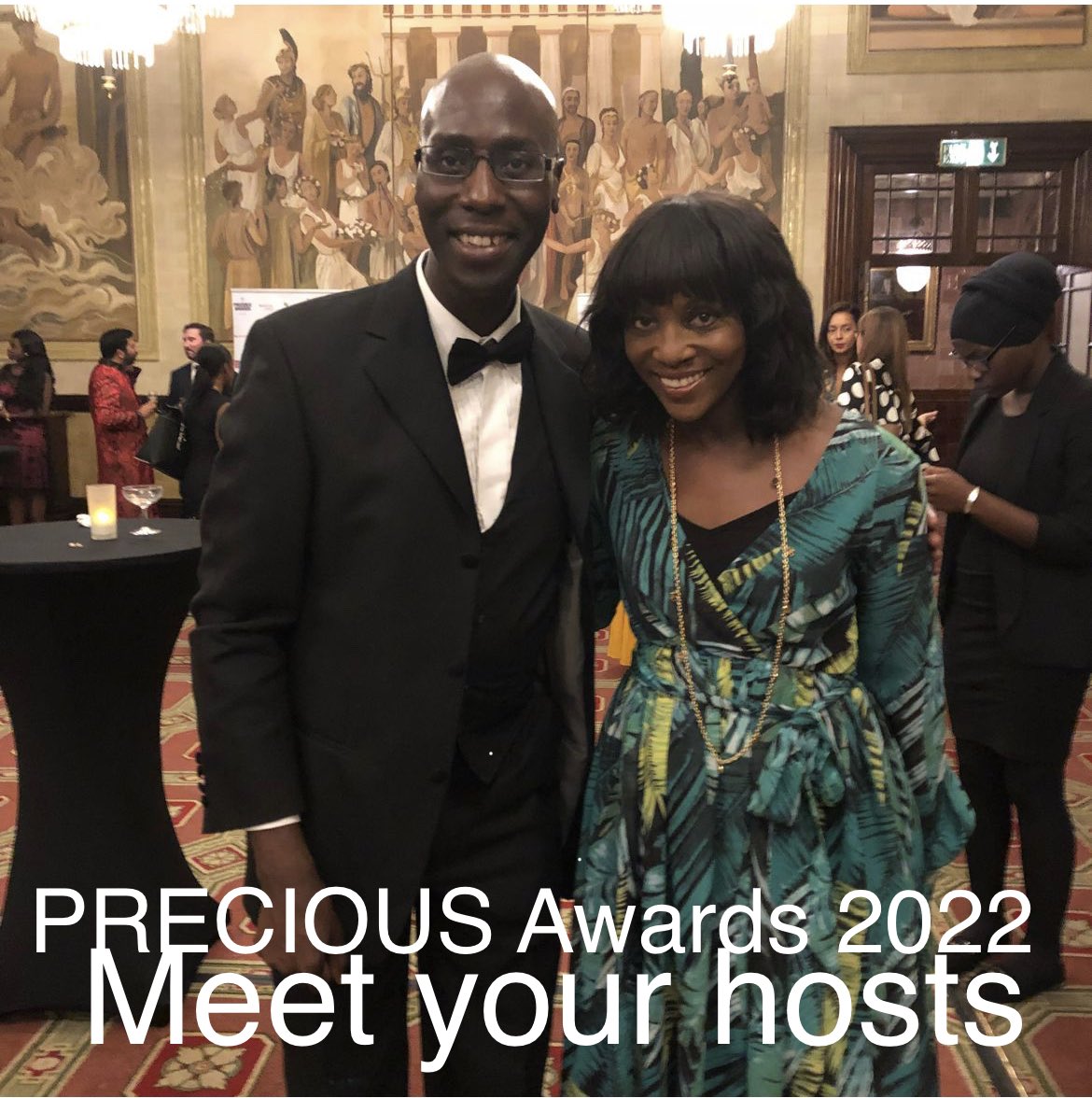 Good luck to all the finalists at tonight’s <a href="/PRECIOUS_Awards/">The PRECIOUS Awards</a> celebrating remarkable women of colour in business and leadership. See you soon ✨&amp; I’m delighted to be co-hosting with the wonderful <a href="/brendaemmanus/">Brenda Emmanus</a> presenter, broadcaster &amp; pioneer. Our hashtag is: 
#preciousawards22