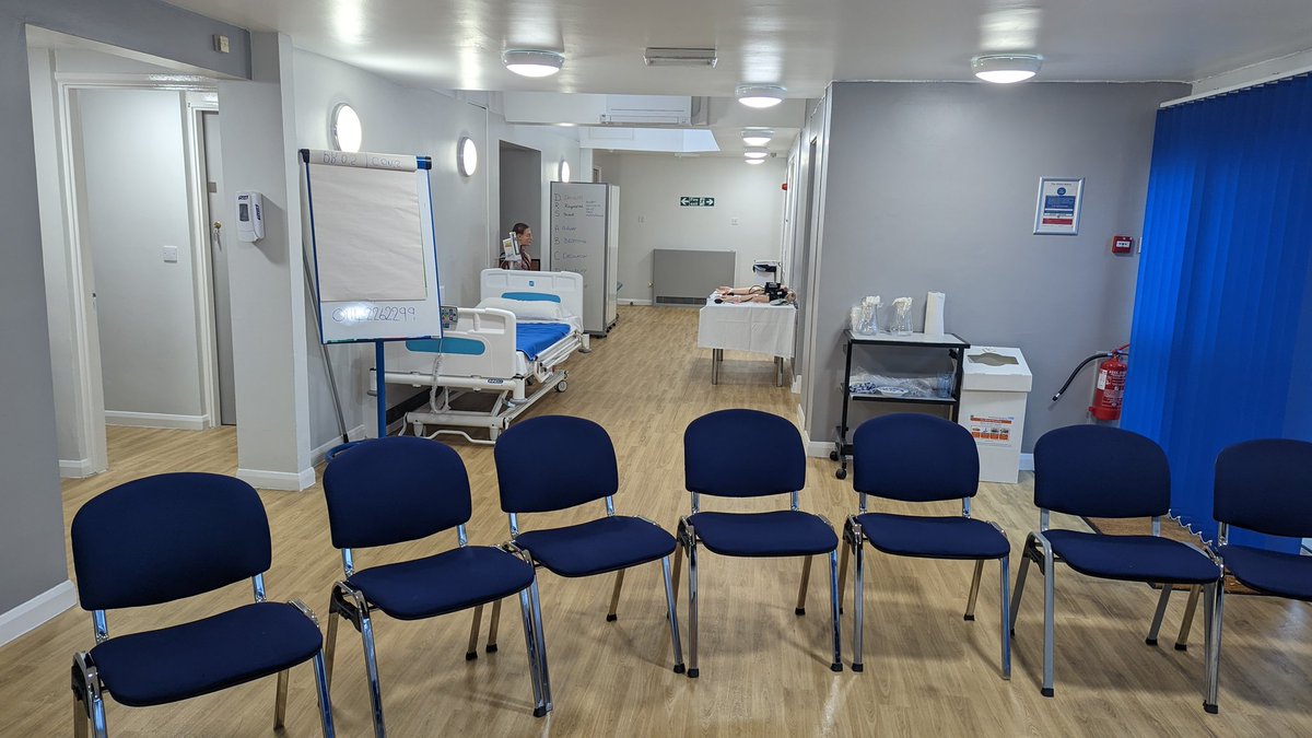 MacGinty74's tweet photo. Keep your brain working and learning new skills. The Physical Health &amp; Resuscitation team at @SHSCFT have a growing range of training sessions for staff to attend in our new education facility.@ResusCouncilUK #clincalskills https://t.co/AhDTRRI8ea