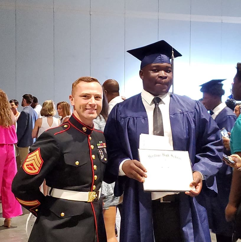 Remembering SSgt Jeffrey Gonteneau, 36
<a href="/usmc/">U.S. Marines</a> Gunnery Sgt, Marine Corps Recruiter #NorthCarolina
Died September 19, 2021 from #COVID19
16 years of service
Tour of duty:  Afghanistan
Husband, father of 2
#ExtraordinaryPeople #VeteransDay2022