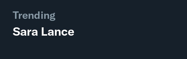 "Sara Lance" is trending! 📢📢

Let's keep it going fanmily ⬇️

Reply this tweet with: 
 
"Take a chance on Sara Lance" and your favorite gif of Sara!

#SaveLegendsOfTomorrow 

<a href="/caitylotz/">Caity Lotz</a> <a href="/LoTWritersRoom/">Legends of Tomorrow Writers Room</a> <a href="/JamesGunn/">James Gunn</a> <a href="/wbd/">Warner Bros. Discovery</a>