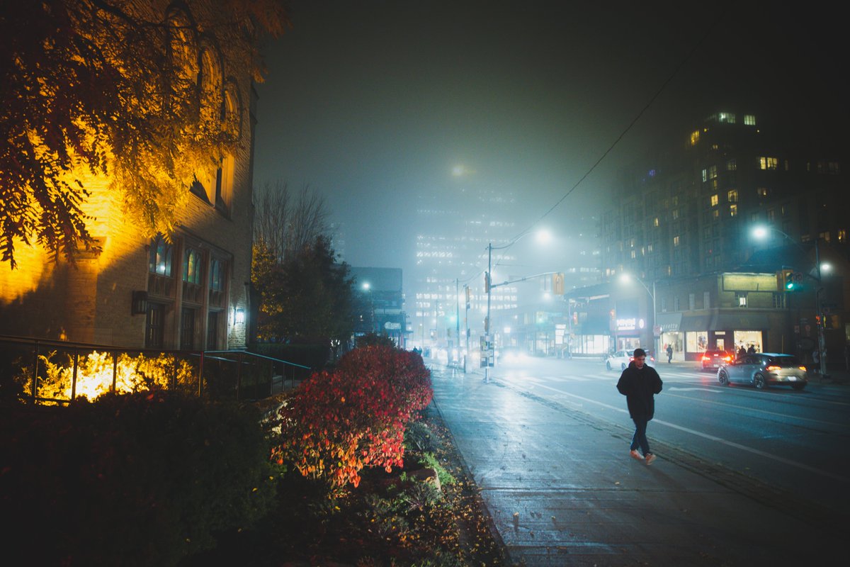 Misty mid-town! Taken November 2nd 2022 #Midtown #Toronto #TorontoExplore #Mist #Misty #Fog