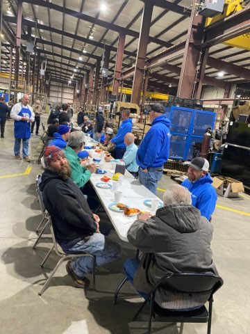 Our 'Salute to Service Cookout' was a success! 
Thank you to all who fought for and served our country as well as all those who serve our company here at #Tesmec USA! You guys make all the difference and we're forever grateful for you!

#VeteransDay #ServiceDepartment #America
