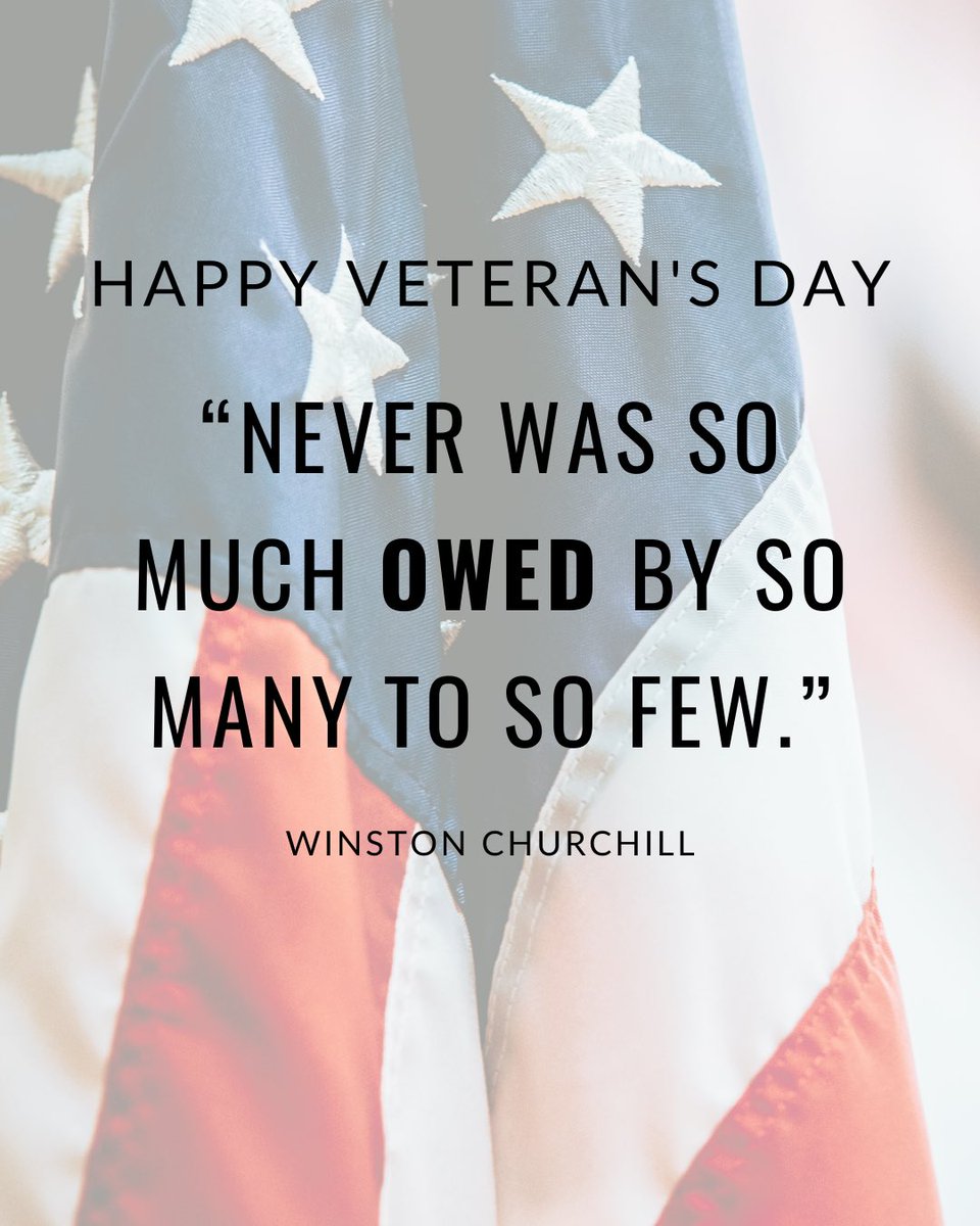 To all those who served, THANK YOU for your sacrifice, commitment, and courage. We honor you with hearts of gratefulness today &amp; always!❤️🇺🇸🙏🏼 #VeteransDay