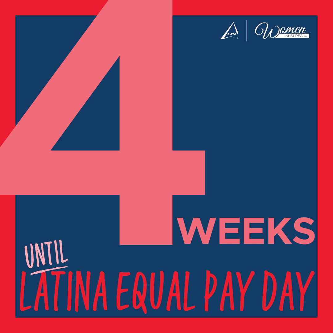 alpfa's tweet photo. Latina Equal Pay Day is in 4 weeks!
ALPFA stands in solidarity with Latinas whose salaries catch up to their male counterparts on this day 23 months later. Be part of the conversation.
#ALPFAmilia #ALPFA #LatinaEqualPayDay #LEPD #WomenOfALPFA #Members #Latino #Latina #LatinX https://t.co/N5FagivYHB