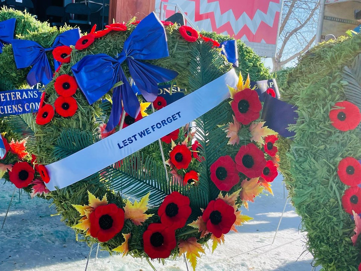 Remembrance Day - November 11, 2022

Lest We Forget : Remembering with respect and honour. 
<a href="/TMM_yyc/">The Military Museums</a>