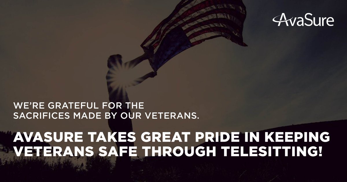 Today, we honor and thank all those who have served for our country. AvaSure takes a great pride in acknowledging the sacrifices of veterans, keeping them safe through TeleSitting.
Learn more: bit.ly/3WYfypR
#thankyouforyourservice  #GratitudeMission #BetterTogether