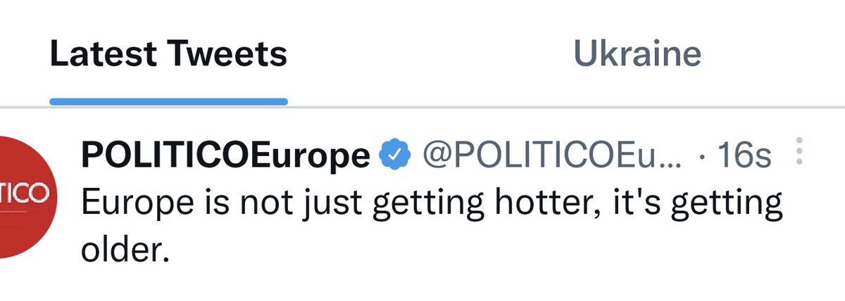 Finally getting the credit I deserve for moving to Europe.