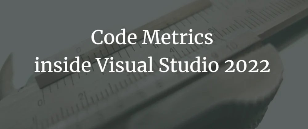 kasuken's tweet image. Code Metrics in Visual Studio aka how to count the lines of code in your solution. :D
dev.to/kasuken/code-m…
#blog #codemetrics #vs2022