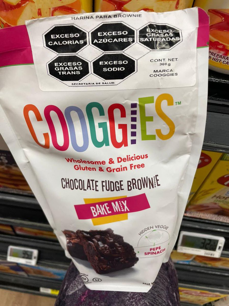 😵‍💫🛑😵‍💫
¡Este producto tiene 5 sellos de advertencia por ingredientes nocivos a la salud y exceso de calorías! (eso si, gluten free 🙄). 

Si el etiquetado se deroga como quieren los de la #comidachatarra, no nos enteraríamos tan fácilmente de la ínfima calidad que nos ofrecen 😖