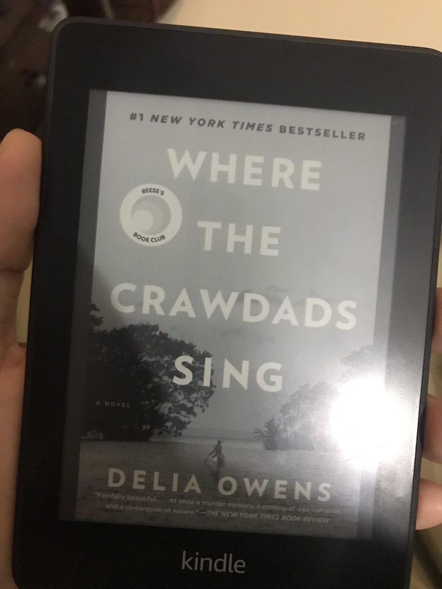 @goodreads “Autumn leaves don't fall, they fly. They take their time and wander on this their only chance to soar.”
#DeliaOwens #BOOKERS #BookTwitter #book #goodreads