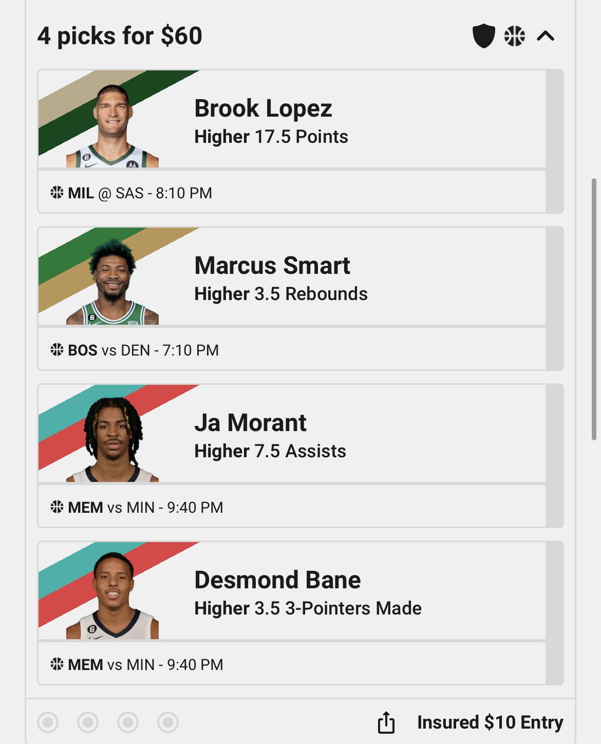 Zirksee🍽️ on Twitter "LIKE FOR LUCK Rocking these for the 710PM NBA Games! Copy or fade Code