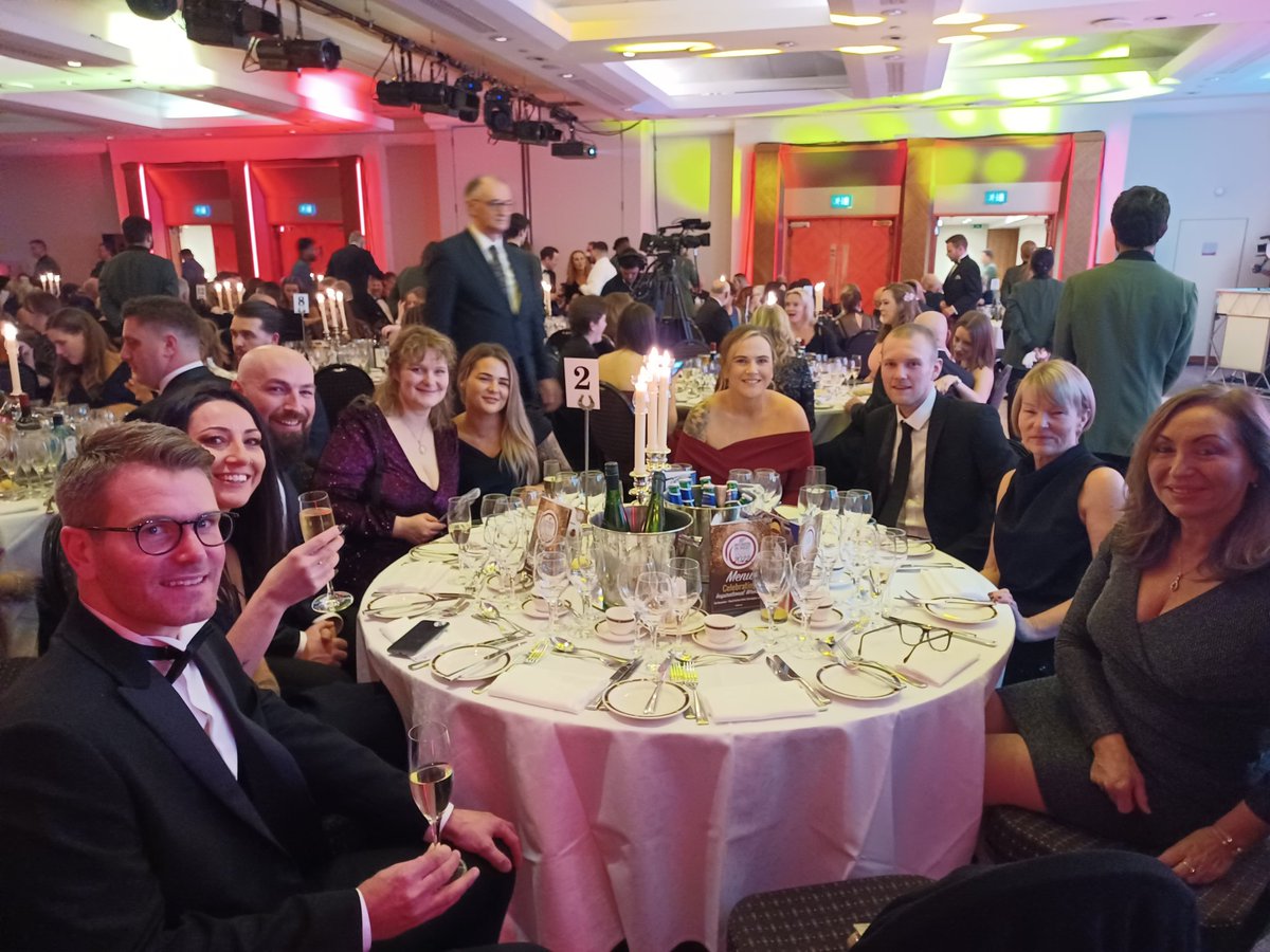 #WIMIAwards delighted to be here with a fantastic team from <a href="/DunbiaGroup/">Dunbia Group</a> and <a href="/dawnmeatsgroup/">Dawn Meats</a> looking forward to a great night celebrating female talent. Good luck to all those shortlisted