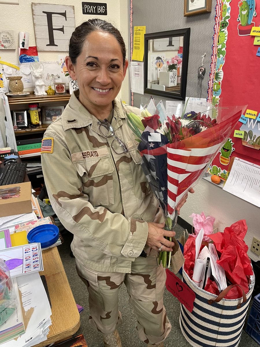 Griselda194's tweet photo. Happy Veteran’s Day!!! Thank you for your service! You’re still my HERO!!! 💜Sylvia Serrato Feil https://t.co/EsTU4K1kaS
