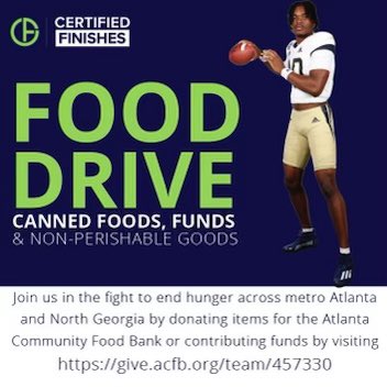 My #certifiedfinishes team is collecting food and raising funds for the Atlanta Community Food Bank to help end hunger in Metro Atlanta and across Georgia. Join us by dropping items off at Certified Finishes or donate using the link in my bio.
 #AreYourFloorsCertified