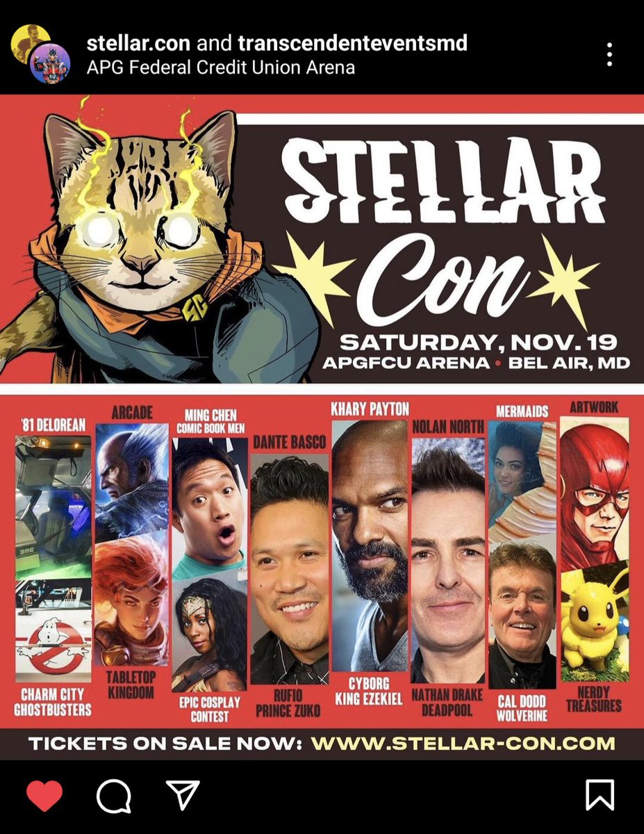 CraftsmanNpc's tweet photo. 8 days til Stellar Con! This'll be my third time vending there. Harford Community College on Saturday the 19th! Tickets are cheaper in advance, the website is in the picture ⬇️ https://t.co/AXYJRLdFH3