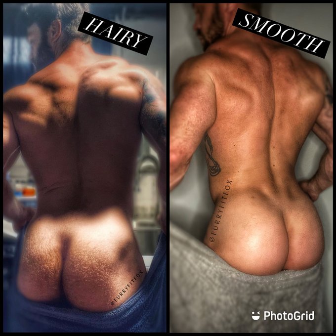 The front was fun, but how about the back? Smooth, hairy, or both? ?????? Limited 40% deal for OF, new