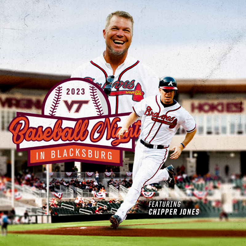 HokiesBaseball's tweet photo. 🙌 𝘾𝙝𝙞𝙥𝙥𝙚𝙧 🙌

We're thrilled to have @RealCJ10 serve as our keynote speaker at this season's 𝘽𝙖𝙨𝙚𝙗𝙖𝙡𝙡 𝙉𝙞𝙜𝙝𝙩 𝙞𝙣 𝘽𝙡𝙖𝙘𝙠𝙨𝙗𝙪𝙧𝙜 :

📅 Saturday, Feb. 4
🕔 5-9 p.m.
📍 Student-Athlete Performance Center
🎟️ 𝘋𝘦𝘵𝘢𝘪𝘭𝘴 𝘵𝘰 𝘤𝘰𝘮𝘦

#Hokies 🦃⚾️