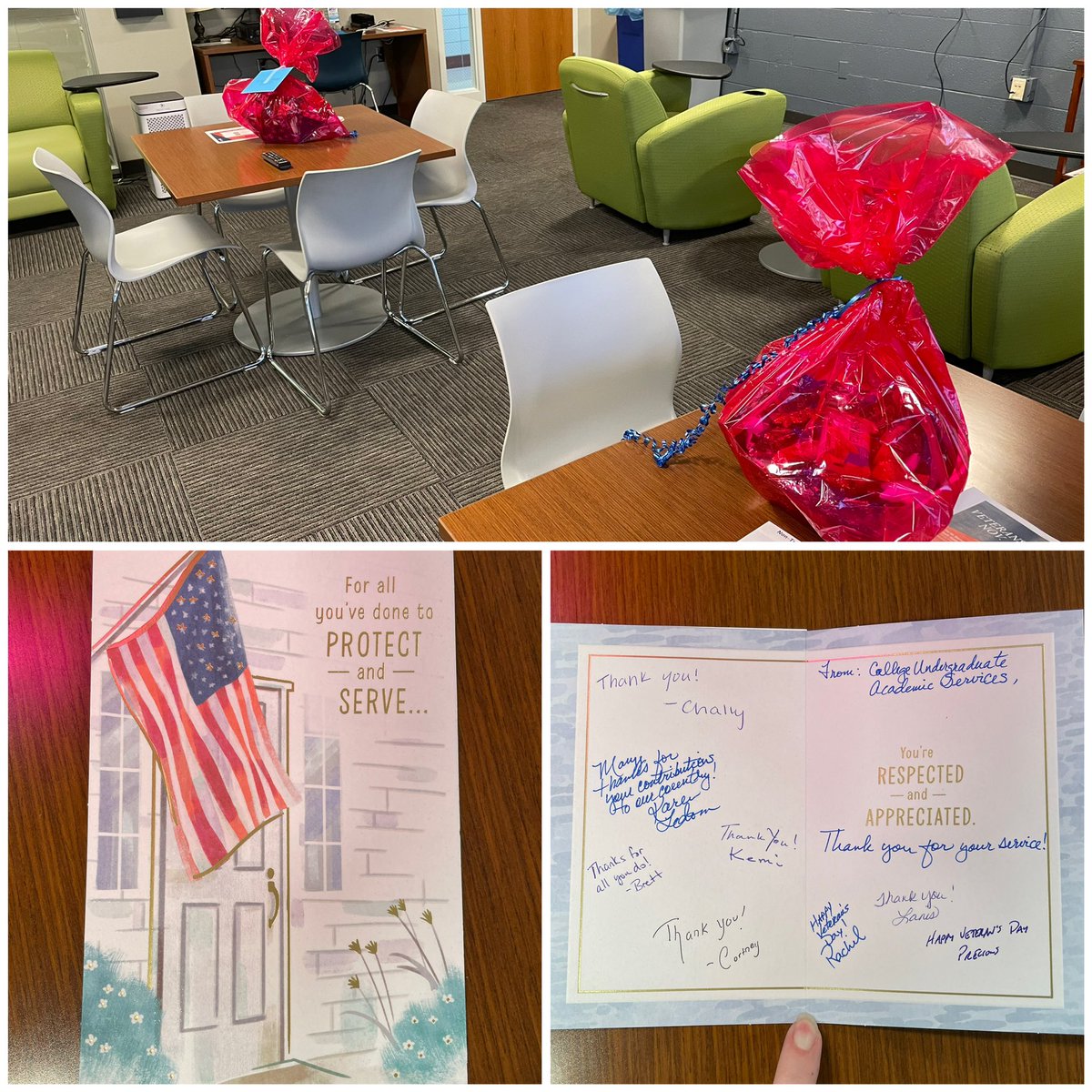 KU Military-Affiliated Student Center (MASC) (@kuvets) on Twitter photo Thank you <a href="/KUCollege/">KU College of Liberal Arts & Sciences</a> Undergraduate Academic Services for the Veterans Day card and goodies! Happy Veterans Day to all our veterans! Thank you <a href="/KUCollege/">KU College of Liberal Arts & Sciences</a> Undergraduate Academic Services for the Veterans Day card and goodies! Happy Veterans Day to all our veterans!