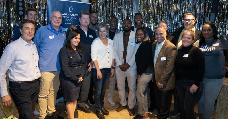LaureusSport's tweet photo. We're delighted to share the news that @Laureus_USA  has awarded $4M in grants to 41 Illinois organisations that use sport as a vehicle for youth development &amp; violence prevention

More than 15,000 kids in the state will receive access to safe &amp; inclusive youth sport programs 🙌