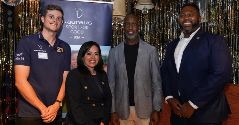 LaureusSport's tweet photo. We're delighted to share the news that @Laureus_USA  has awarded $4M in grants to 41 Illinois organisations that use sport as a vehicle for youth development &amp; violence prevention

More than 15,000 kids in the state will receive access to safe &amp; inclusive youth sport programs 🙌