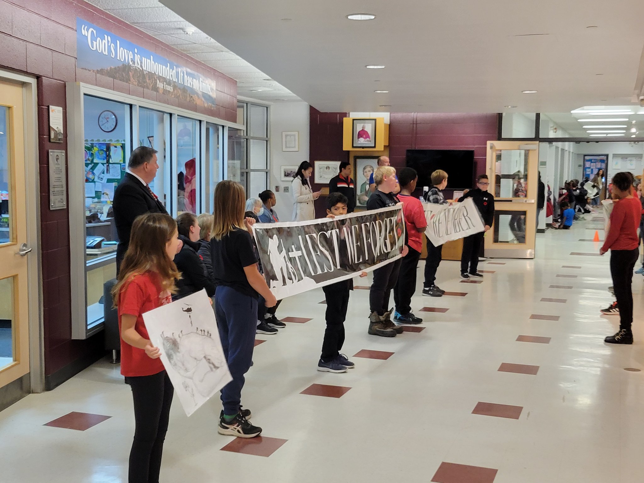 St. Dominic Savio on Twitter "Today we took a moment to remember those