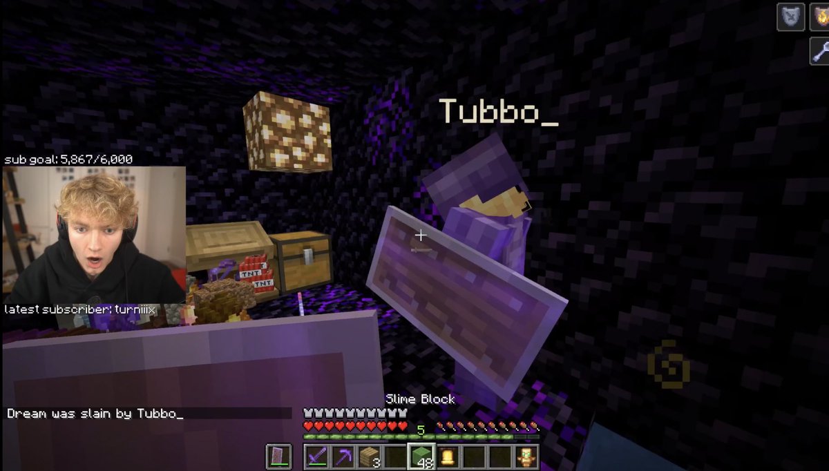 MrBarnesRogers's tweet photo. C!TUBBO TOOK C!DREAM’S FINAL LIFE https://t.co/1u03L84D4y