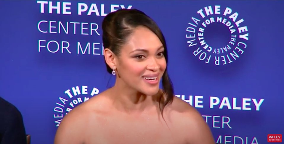 @CynthiaAddaiRob, who plays 'Miriel' on the drama series @LOTRonPrime, talks about her first day of shooting on set, and the support she received from her cast members & director. Watch the full #PaleyFest NY discussion on our YouTube channel. 👉 bit.ly/3hyjcpT