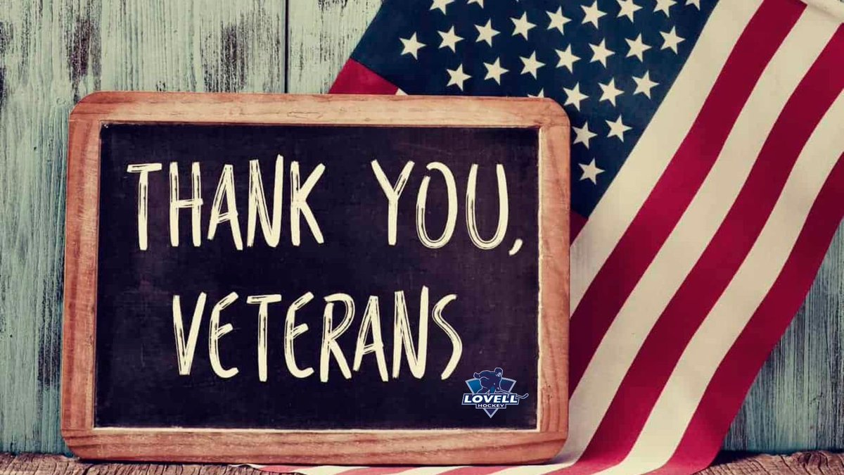 Today we honor and remember those who have served our country. Happy Veterans Day from Lovell Hockey 🇺🇸