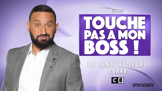 ccastanette's tweet photo. Dès lundi, retrouvez la nouvelle émission de @Cyrilhanouna.
#TouchePasAMonBoss https://t.co/4dfSNJ2p9A