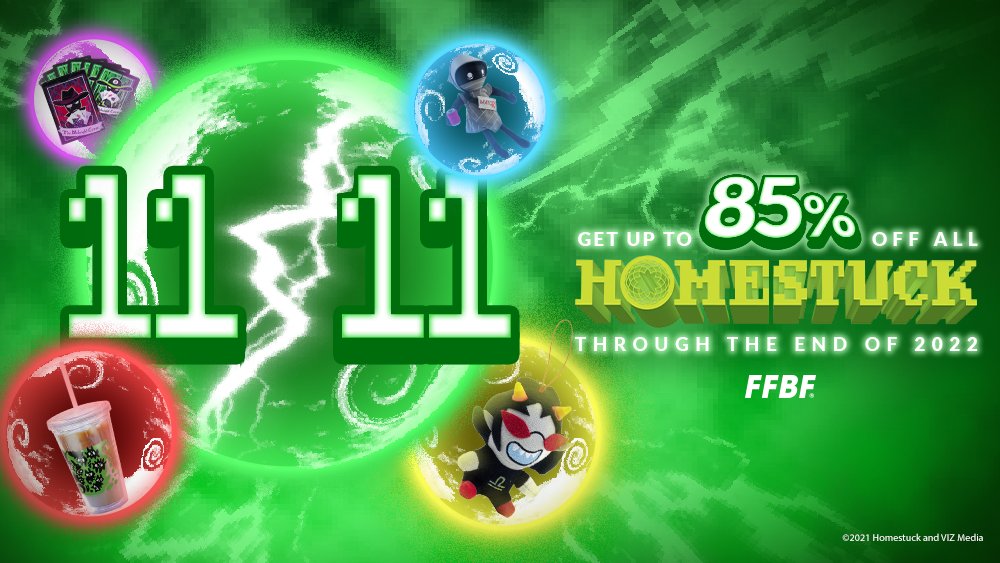 Massive Homestuck Merch Sale — Up to 85% Off