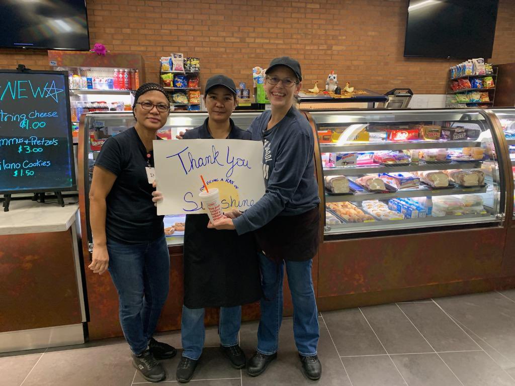 Shout out to our amazing <a href="/aisd_nutrition/">Allen ISD Student Nutrition</a> crew over <a href="/AllenSTEAM/">Allen STEAM Center</a>! Thank you Allen Steam PTSA for recognizing our #hungerheroes for all they do!