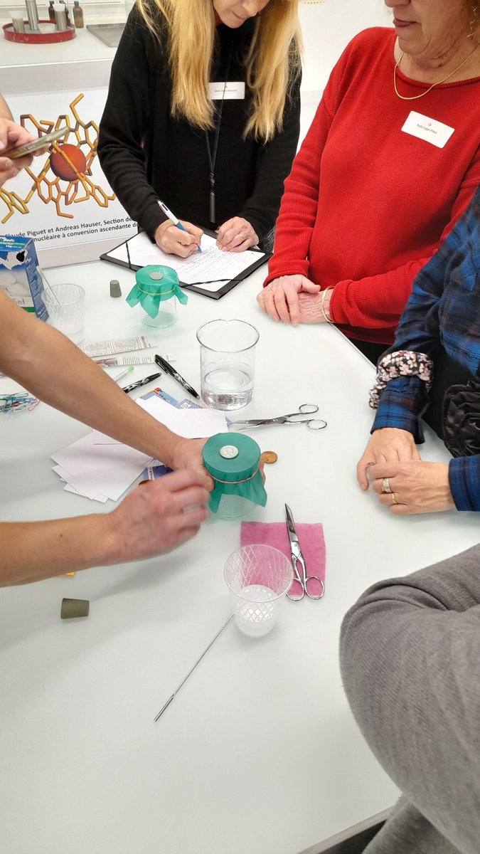 DrAllan12's tweet photo. Thanks so much @SonSSwitzerland & @sciences_UNIGE for inviting me to do a workshop in Geneva today on using magic to teach science. It was great to have teachers come from all the different cantons, try the demonstrations and be magicians @ScienceonStage https://t.co/0JPIzQ44CU