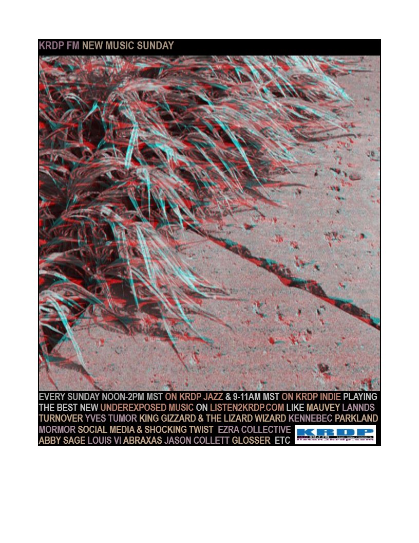 New show Sunday with <a href="/YvesTumor/">Yves Tumor</a> <a href="/turnoverva/">Turnover</a> <a href="/kinggizzard/">King Gizzard</a> <a href="/shockingtwist/">Shocking Twist</a> <a href="/mountkimbie/">Mount Kimbie</a> <a href="/jason_collett/">Jason Collett</a> <a href="/RaylandisHere/">raylandishere</a> <a href="/lovemauvey/">MAUVEY</a> @lowislandmusic <a href="/Brothertiger/">Brothertiger</a> <a href="/bleach_lab/">Bleach Lab</a> <a href="/ItsLouisVI/">LOUIS VI</a> etc on listen2krdp.com #krdpjazz #krdpindie