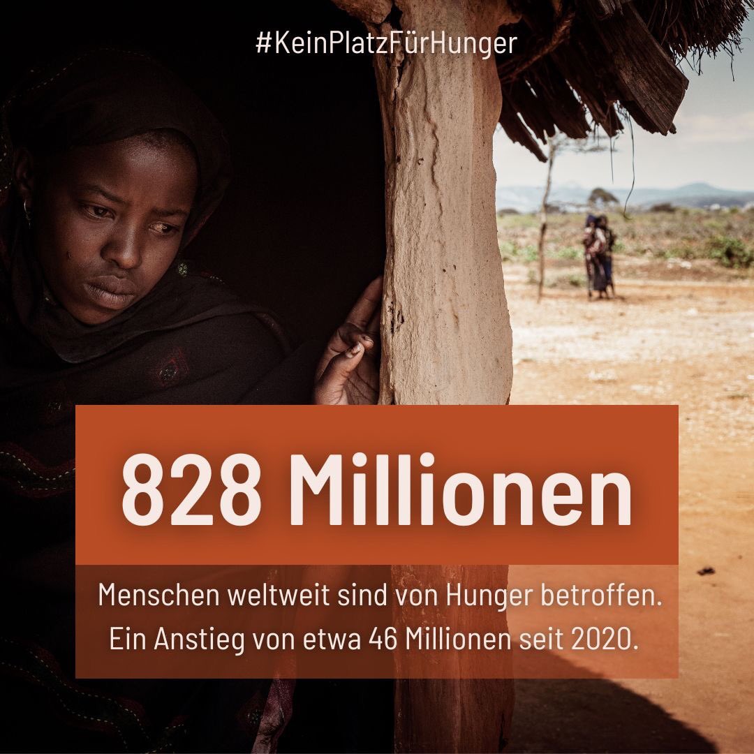 Die Lebenssituation von Mio #Menschen hat sich in den letzten Jahren dramatisch verschlimmert. Die Preise für #Lebensmittel sind #weltweit drastisch gestiegen. Das führt in vielen Ländern direkt in #Hungerkrisen und bedroht Millionen Menschen jeden #Tag ! 
#keinplatzfürhunger