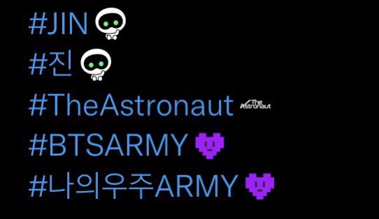 Seokjinism - THE ASTRONAUT JIN 🧑‍🚀 (Fan Account) on X: So it