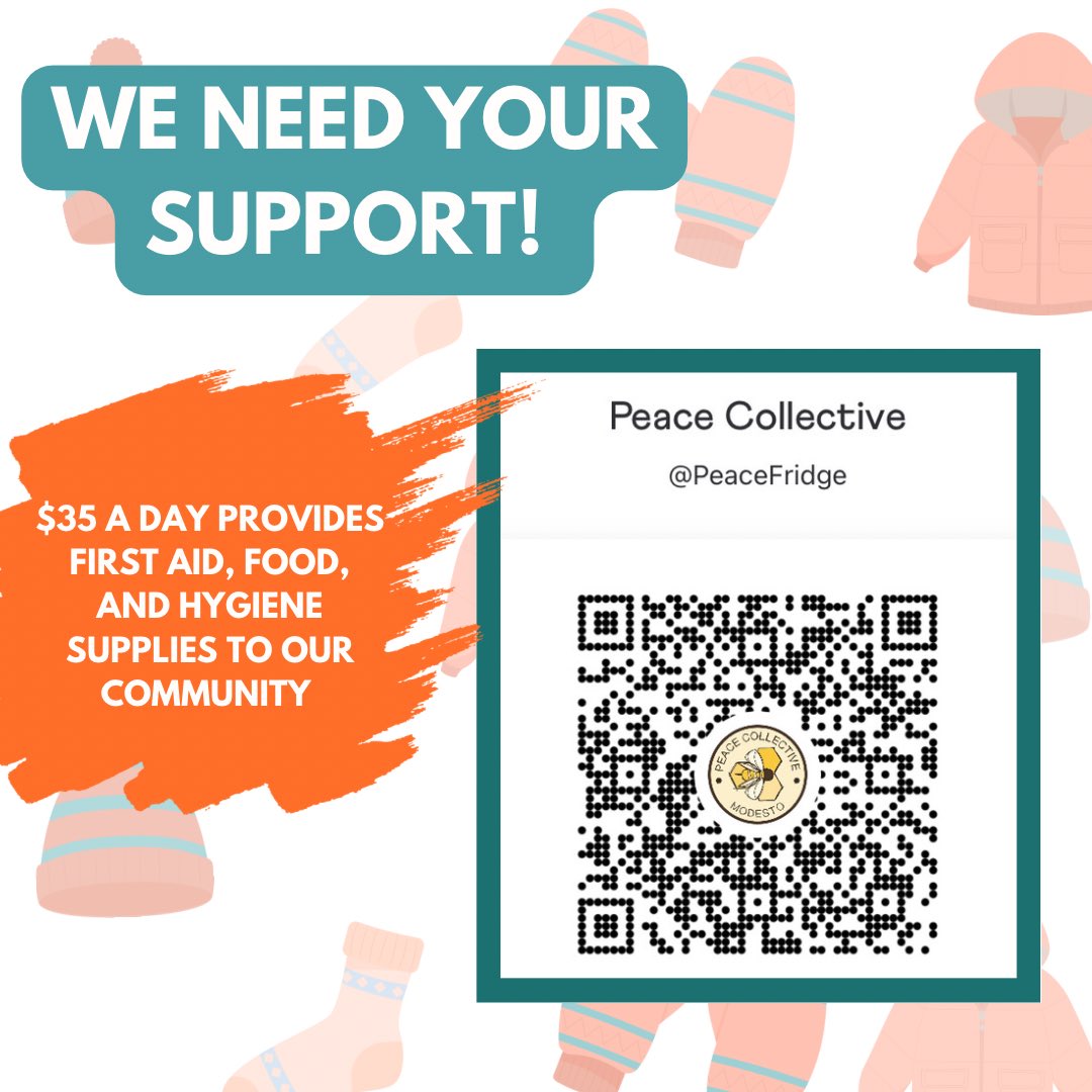 We’re running behind on our monthly goal, please help us get folks survival supplies and cold weather gear!

V @ PeaceFridge 

Image description below