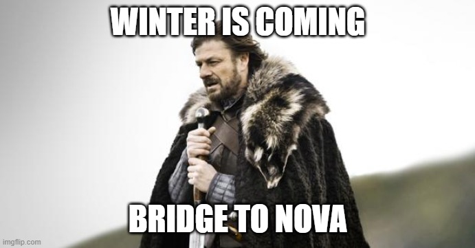 PumpkinCrewNFT's tweet photo. Winter is coming... ❄️☃️🌨️
Have you bridged to Arbitrum NOVA already? 👀
#winter #nft #arbitrum #nova #crypto #blockchain #stratos #defi #web3 
@stratosnft @arbitrum https://t.co/2YToFurwYJ