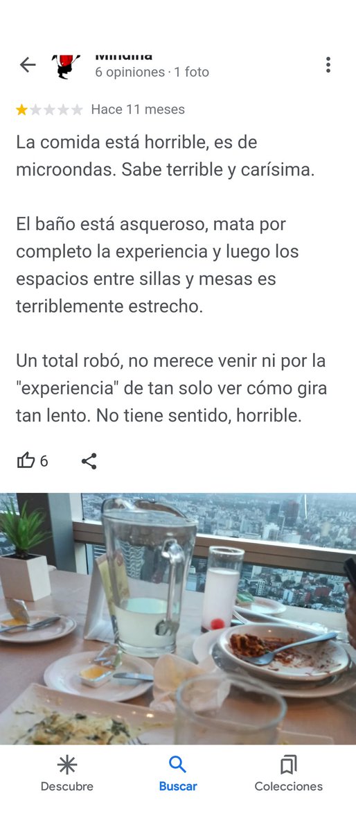 aeros_soul's tweet photo. @CarLon_2020 Y sin contar la actitud déspota del propietario de #belliniwtc hay que ver los comentarios de casi un año para acá del lugar, que la comida es mala, mala la higiene, precios deshonestos y la atención horrrrible como los feos modos de este cñor https://t.co/k0hdDEhObm
