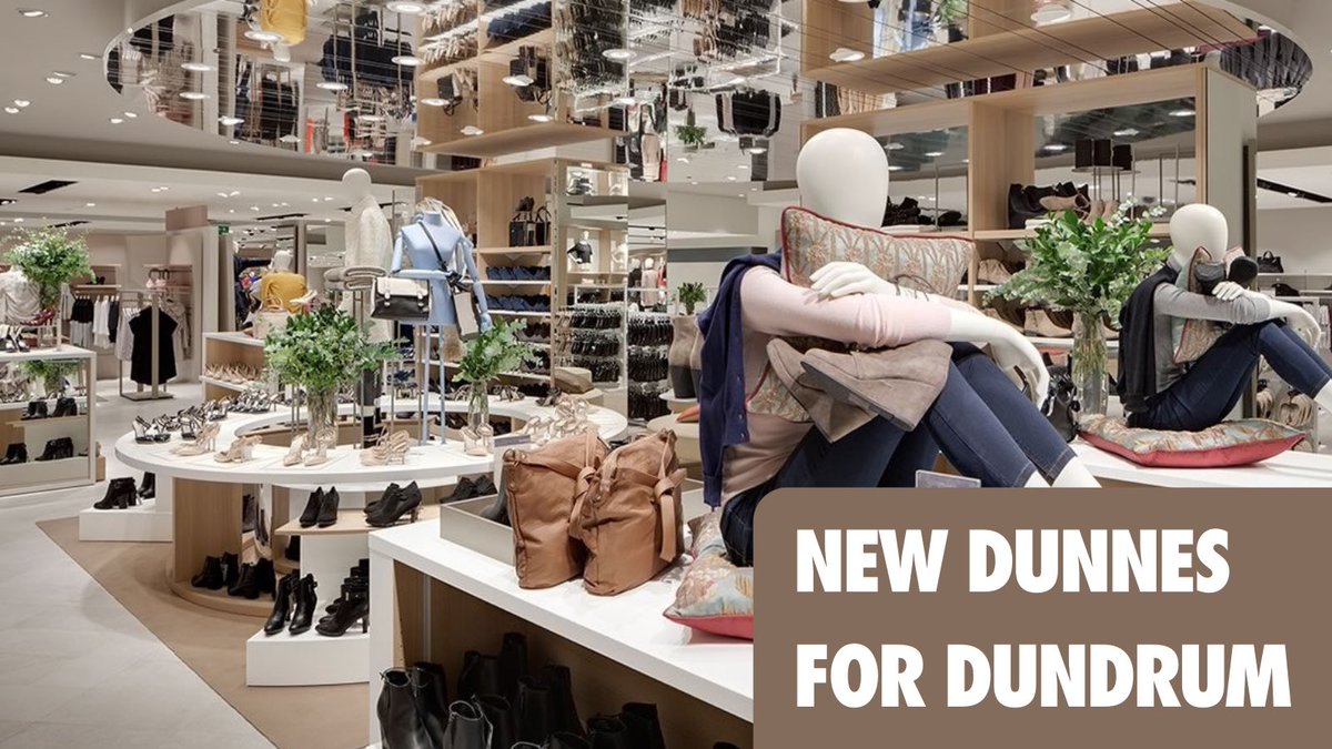 Dunnes Stores will open in the unit currently occupied by Penneys in Dundrum Town Centre as they move to their new unit, previously occupied by House of Fraser. The move is expected to take place mid 2023.