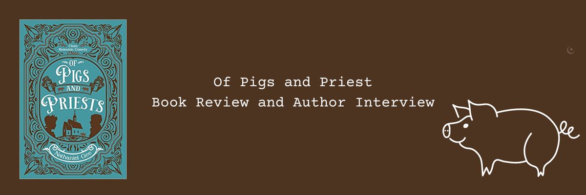 'Readers have liked the humor the most.' - Nathaniel Gee. Learn about Of Pigs and Priest, check out the author interview and my review here - lifeiswhatitscalled.blogspot.com/2022/11/of-pig…
@CedarFortBooks  #comedybooks #funbooks #entertainingreads #booktoread This post is in cooperation with the author