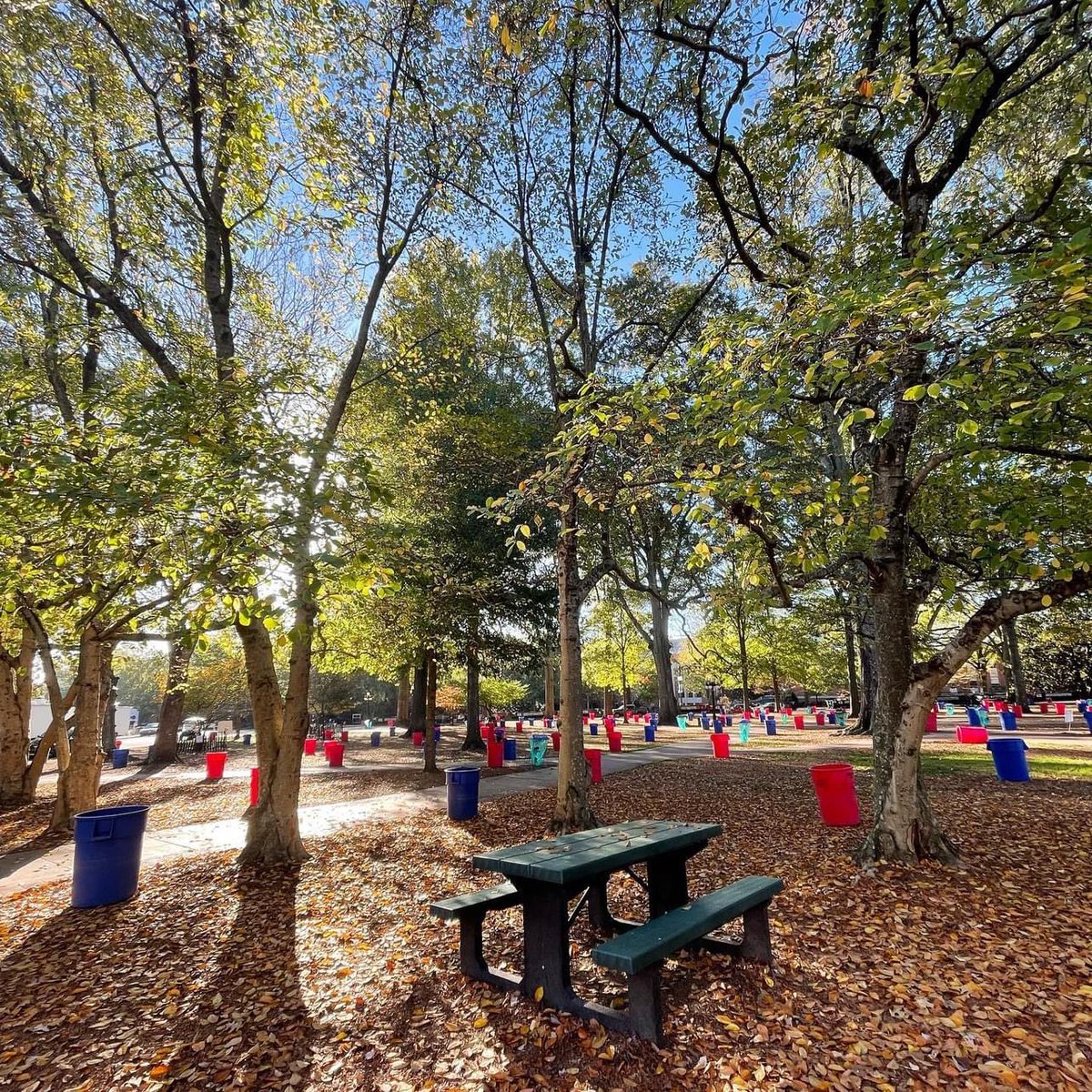 olemissbound's tweet photo. Taking in all the views of the last Trash Can Friday of the season! 🥲😍
Today we host our final Fall Friday of the year, and tomorrow we cheer on the Rebs in the Vaught! 🏈
#OleMissBound #HottyToddy https://t.co/vPRnrKOrOh