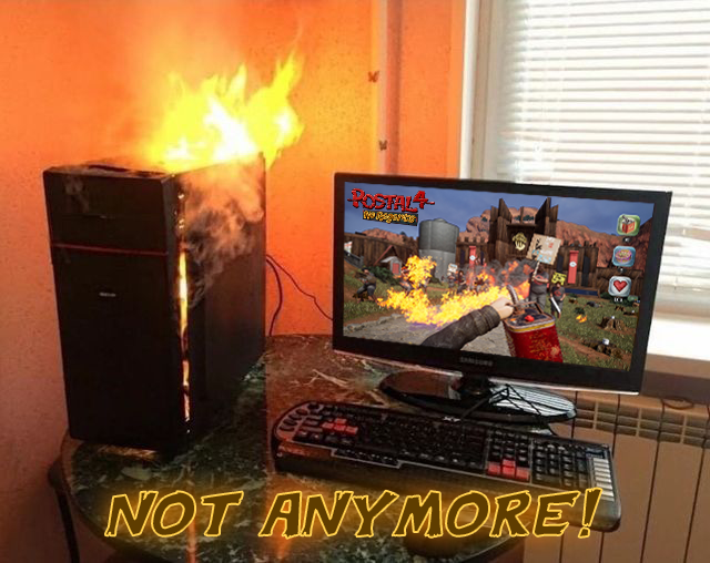 We're happy to hear a lot of comments mentioning #POSTAL4 is running a lot better, even on low specs!

We're not done with optimization though, more updates will come.

Try the game for yourself, get POSTAL 4 on sale right now 50% off!