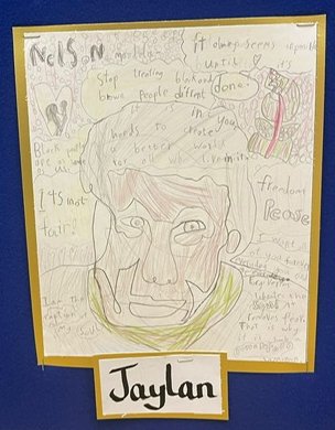 TDM_school's tweet photo. Congratulations to the winners of our Black History Month Portrait Competition and well done to all the children who entered! https://t.co/azRll4olSR