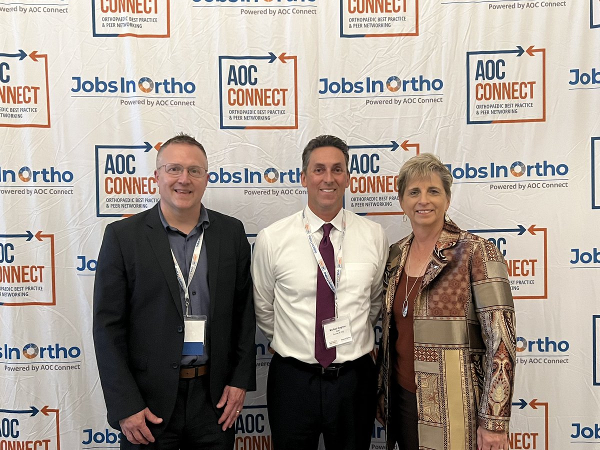 AmyCallender's tweet photo. The AOC Connect symposium has been incredible! @KathyIDieringer &amp; @joegreeneov gave an awesome presentation on behalf of @NATA1950 Excellent conversations with #orthopaedic leaders, especially about how they’re using &amp; the value of ATs in their clinics. #AOCConnect #MemberValue https://t.co/3XaR6PYhxx