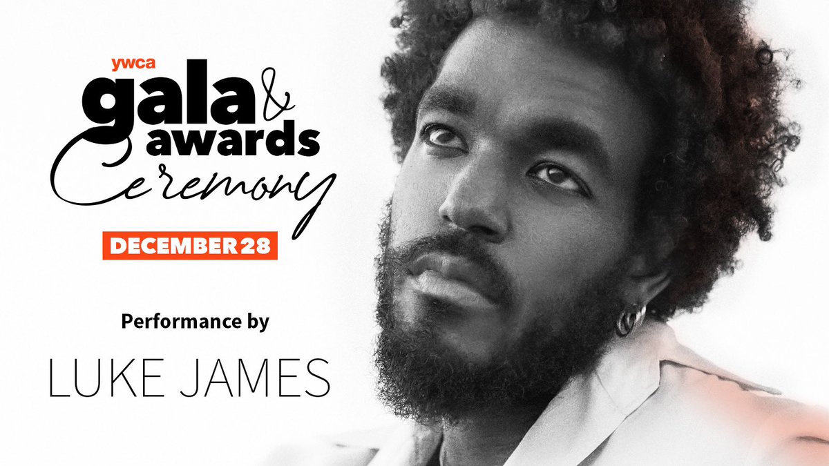We’re excited announce Luke James performing at the YWCA Gala &amp; Awards Ceremony Dec. 28. This will be a night to remember! #onemission #ywcagala #ywcaimpacts