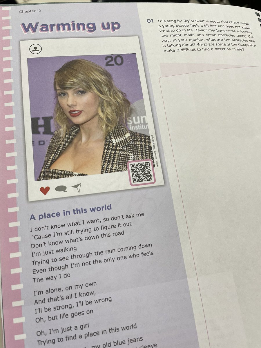 A TAYLOR NO MEU LIVRO